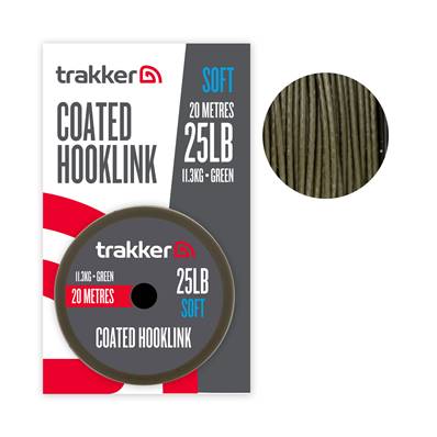 Trakker Soft Coated Hooklink (25lb)(11.3kg)(20m)