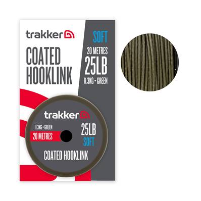 fil de pêche|Trakker Soft Coated Hooklink (25lb)(11.3kg)(20m)