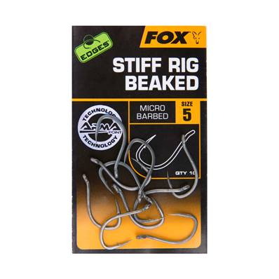 hameçon carpe Fox Edges Armapoint Stiff Rig beaked