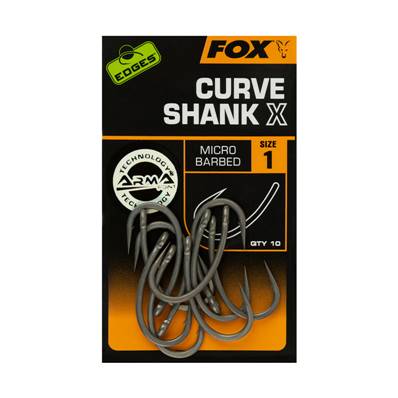 hameçon carpe Edges Curve Shank X size 1