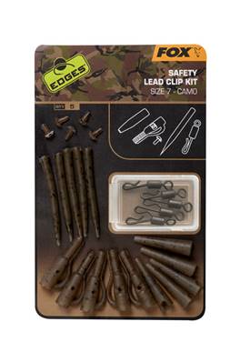 Edges Camo Lead Clip Kit Size 7 x 5